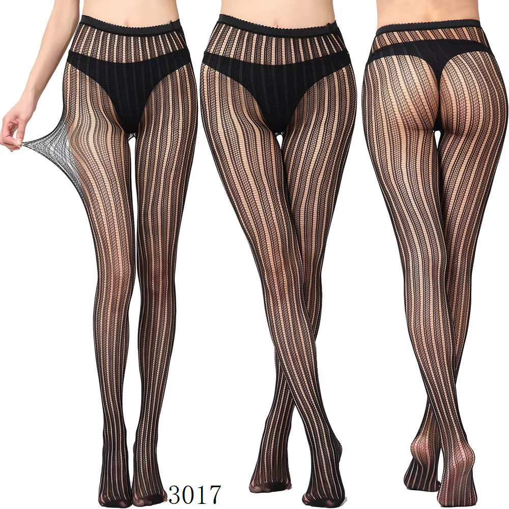 Women's High-Waist Fishnet Pantyhose