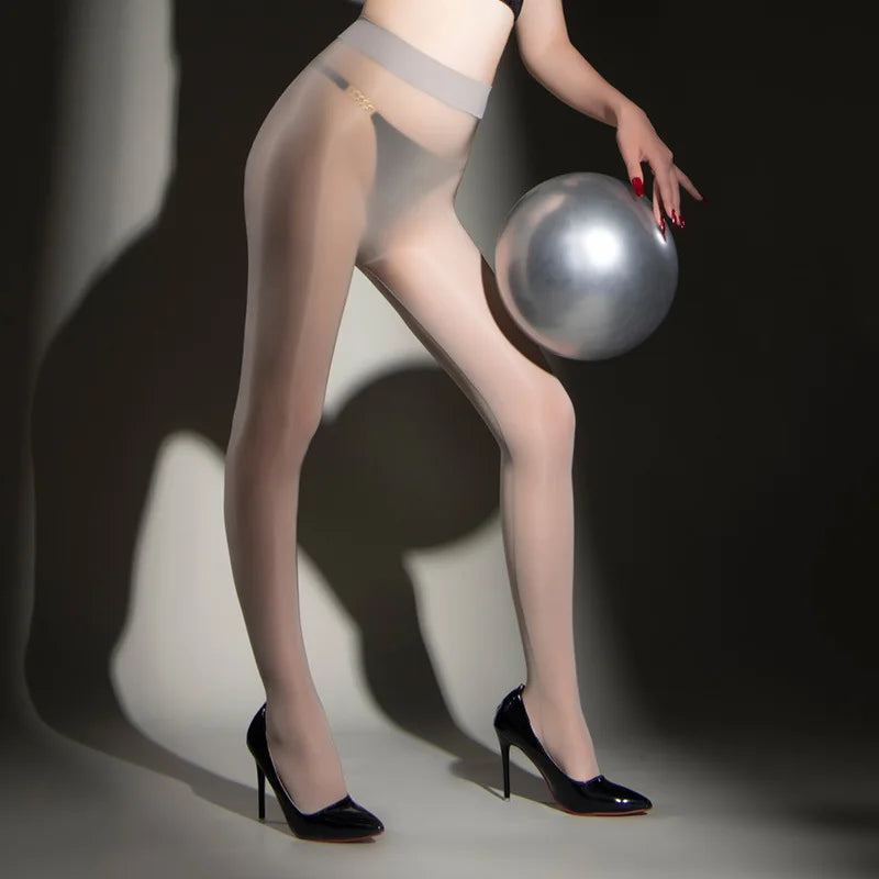 New 6D Ultra-Thin Oiled Silk Pantyhose