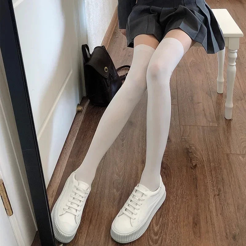 Women's Patchwork Stripe Pantyhose - SU