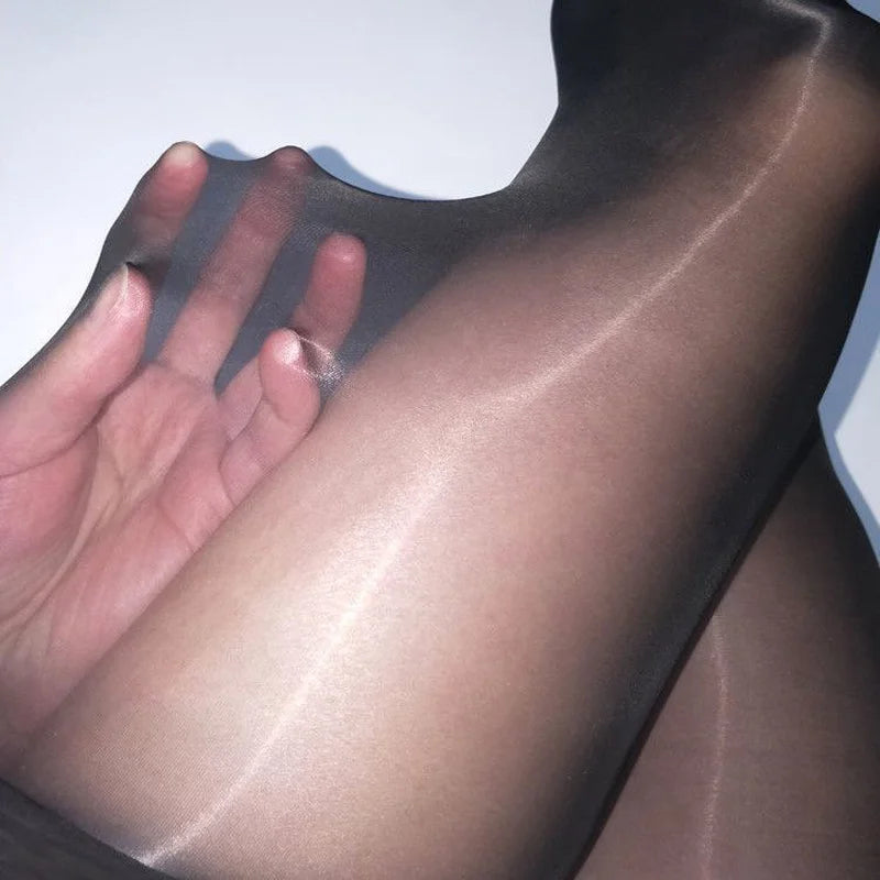 Shiny Smooth Anti-Hook Stockings – Unisex Nine-Point Style - SU