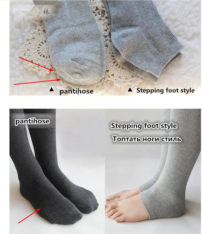 High Elastic Full-Cotton Pantyhose for Women - SU