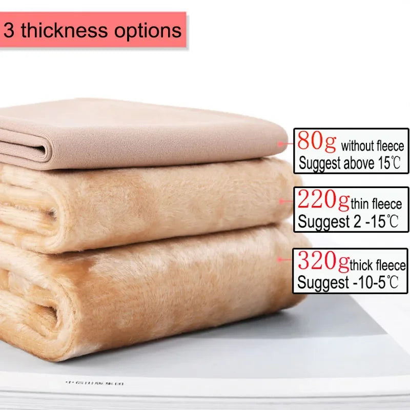 Women's Thick Thermal Seamless Pantyhose - SU