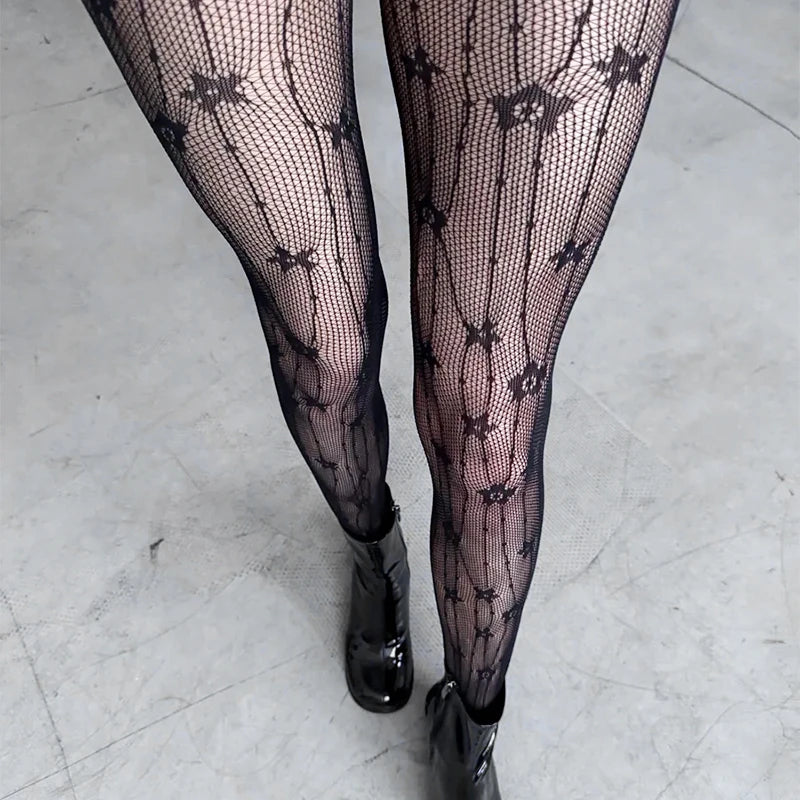1 Pair Women's Plus Size Thigh-High Pantyhose - SU