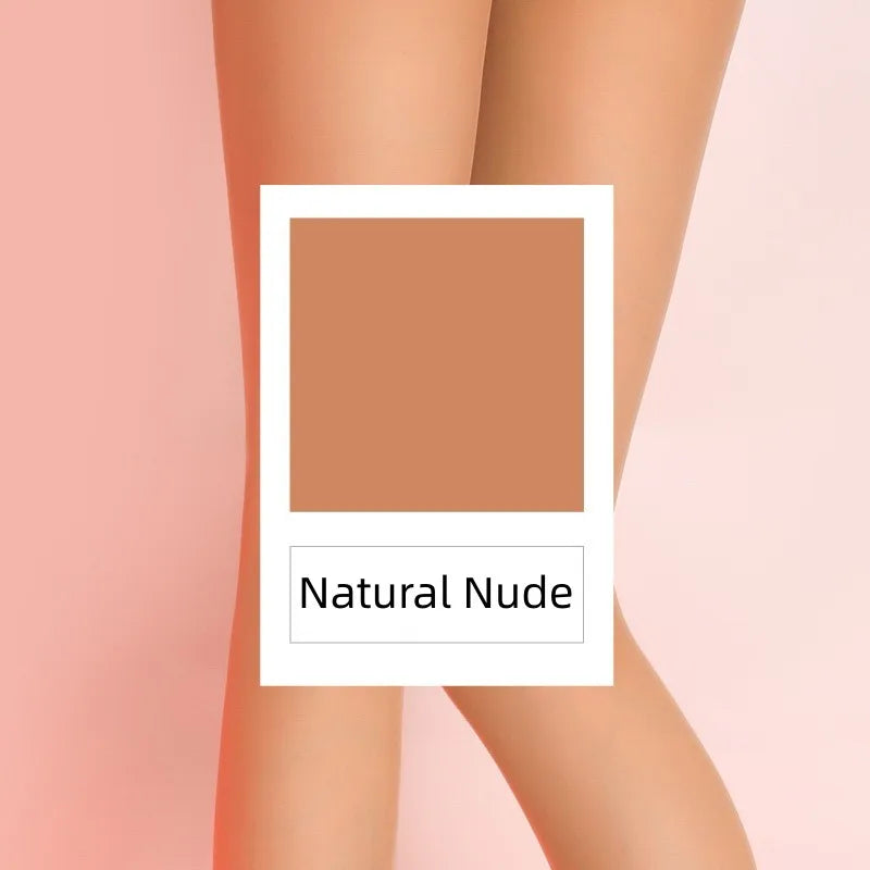 Women’s 0D High-Waist Pantyhose: Plus-Size Sheer Style with Anti-Hook Design - SU