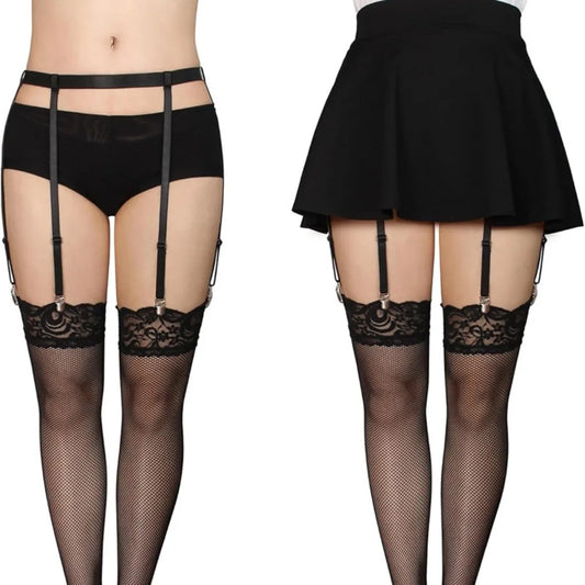 Women's Adjustable Elastic Garter Belt - SU