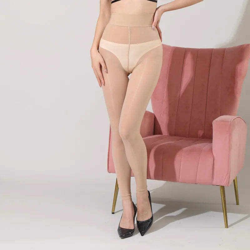 Shiny Smooth Anti-Hook Stockings – Unisex Nine-Point Style - SU