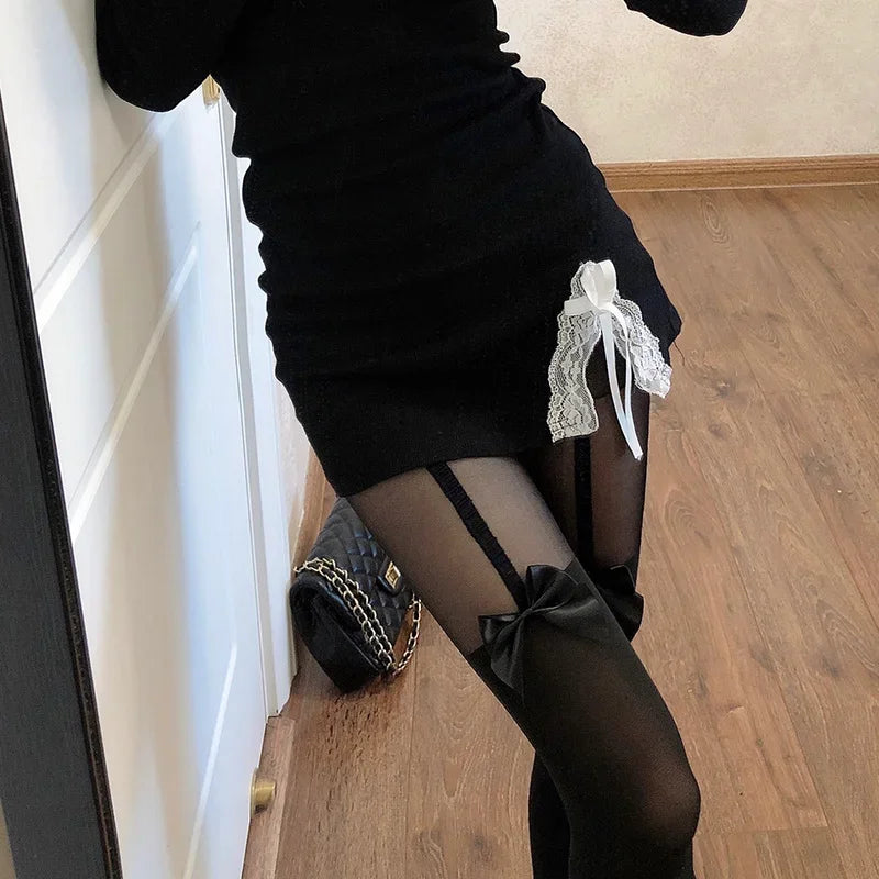 Women's Lolita Pantyhose - SU