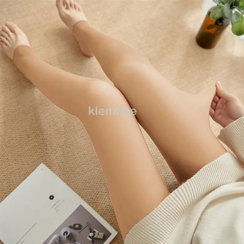 Women's Winter Seamless Thick Velvet Pantyhose - SU