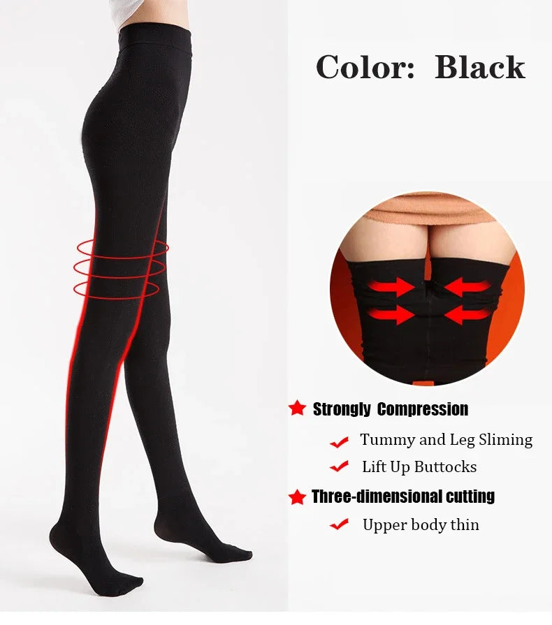 2 Size Down Women's Compression Shaper Tights - SU