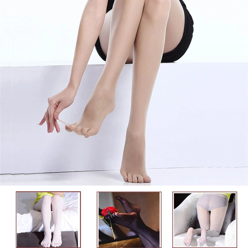 Women's Ultra-Thin Seamless Pantyhose - SU