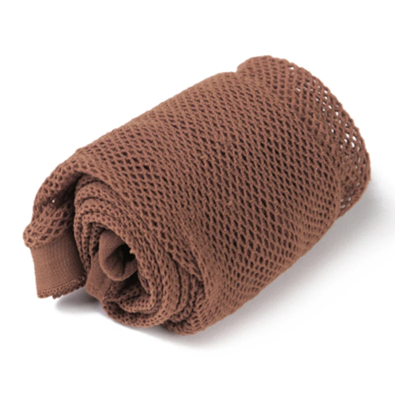Plus-Size Women's Fishnet Bottomed Pantyhose - SU
