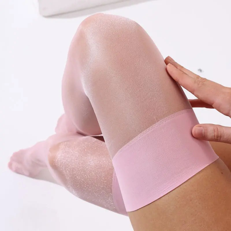 Women’s Luxe 20D Silk-Blend Knee-High Hold-Ups - SU