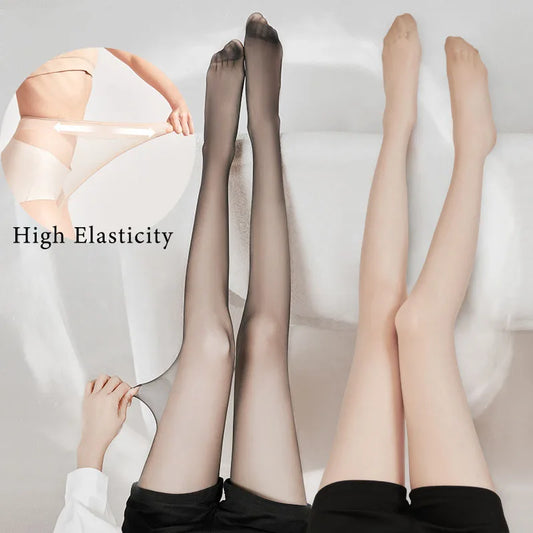 Women’s Plus-Size Ultra-Thin Pantyhose - SU