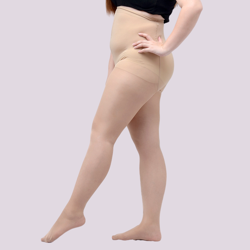 LUMINOUS Plus-Size Ultra-Thin Base Pantyhose