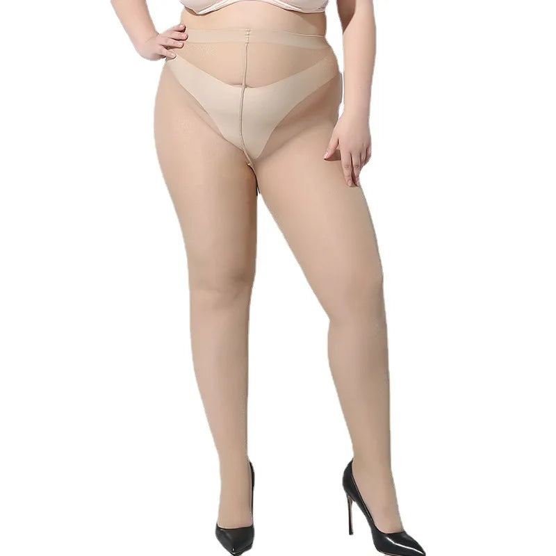 Premium Plus-Size Women's Nylon Stockings