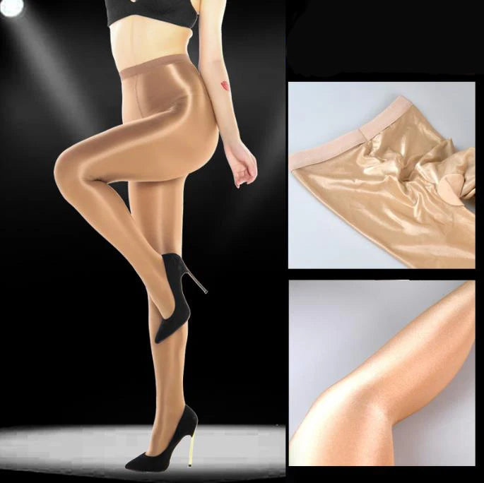 70D Women's Oil-Shiny Pantyhose